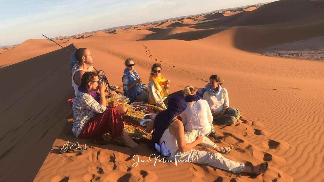trek méditation maroc