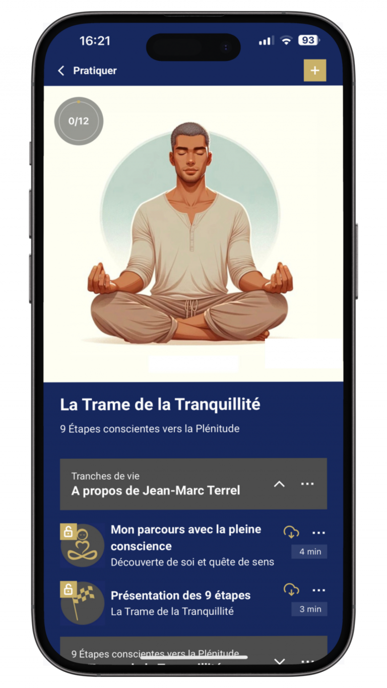 Application méditation Conscienceo