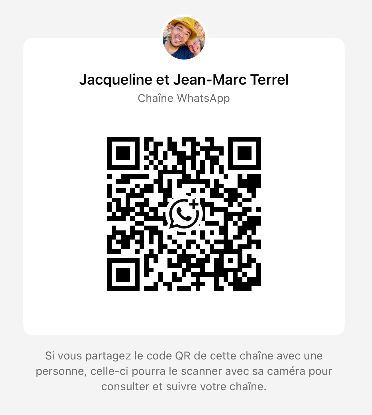 Chaîne WhatsApp